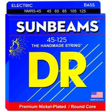 DR Strings Sunbeam NMR5-45 Medium 5-String Bass Nickel 45-125