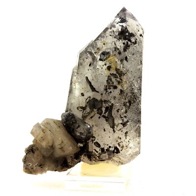 Quartz + Calcite. 195.9 Ct. Col De La Croix De Fer, Savoie, France. Rare.