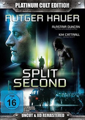 Rutger Hauer SPLIT SECOND Kim Cattrall PLATINUM CULT EDITION 2 DVD Schuber Box 