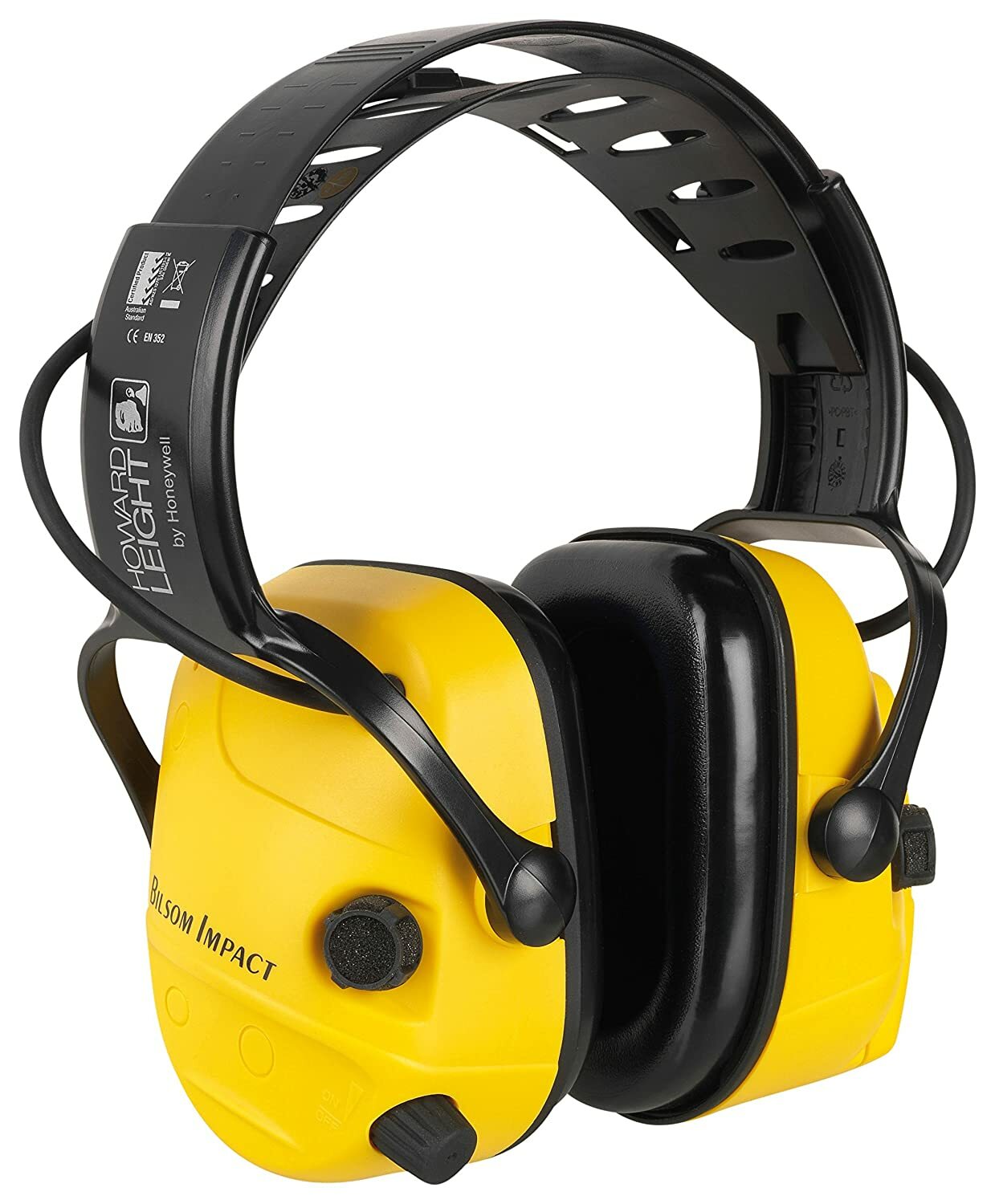 Casque antibruit Howard Leight Electronique atténue le bruit de chantier