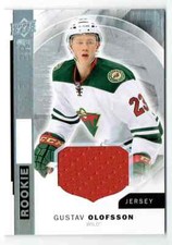 2015-16 PREMIER ROOKIE JERSEY GUSTAV OLOFSSON JERSEY 1 COLOR MINNESOTA WILD