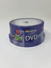 Memorex DVD R Writable Discs 25-Pk NEW SEALED