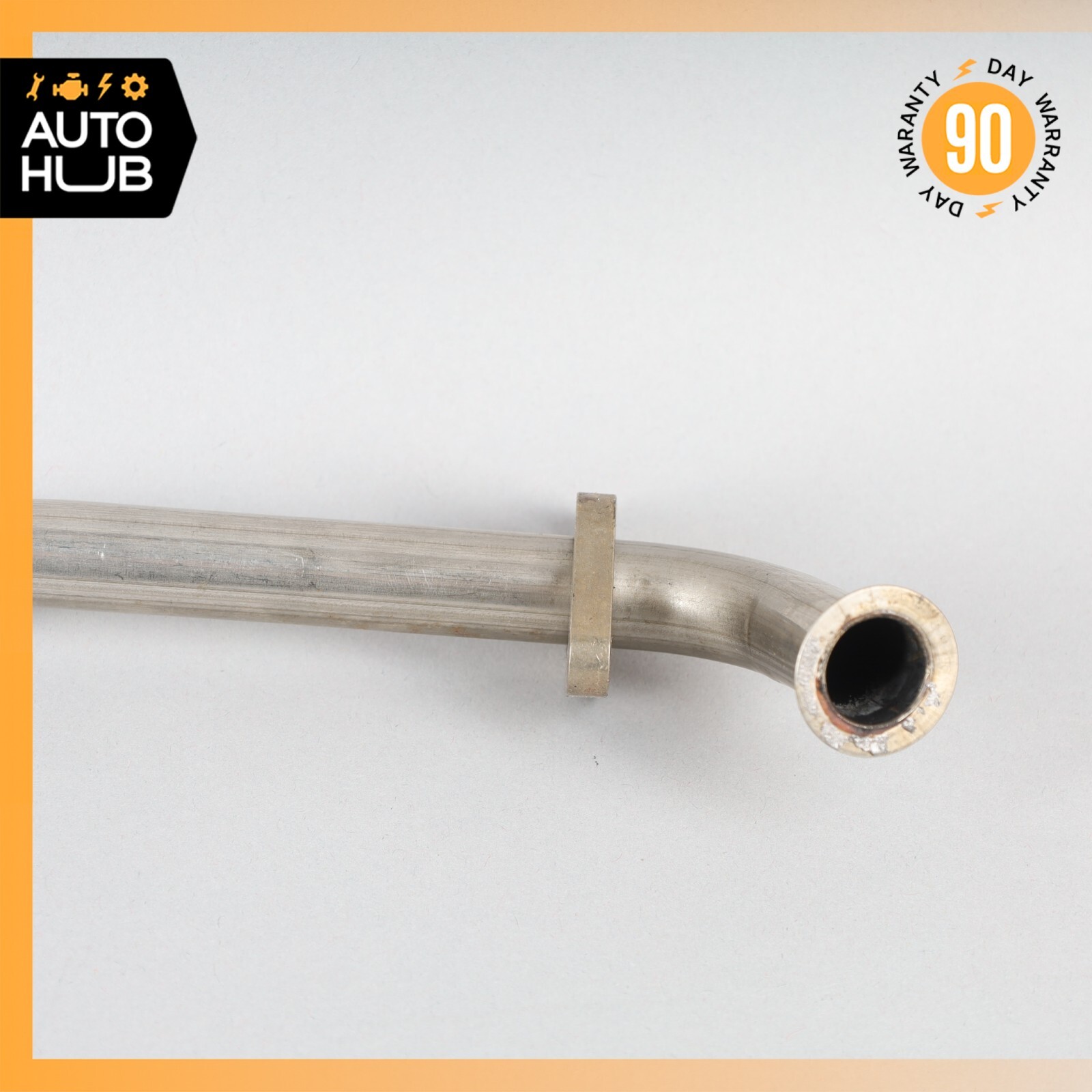 04-19 Maserati GranTurismo M145 Right Air Pump Check Valve EGR w/ Line OEM