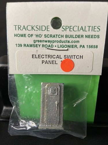 Greenway Products Trackside Specialties 2 Packages of Electrical Panels - HO - Picture 3 of 3