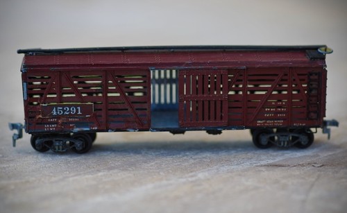 COCHE DE GANADO VINTAGE Athearn Roundhouse 45291 HO Hecho en EE. UU. Años 50 | Zustand: Used