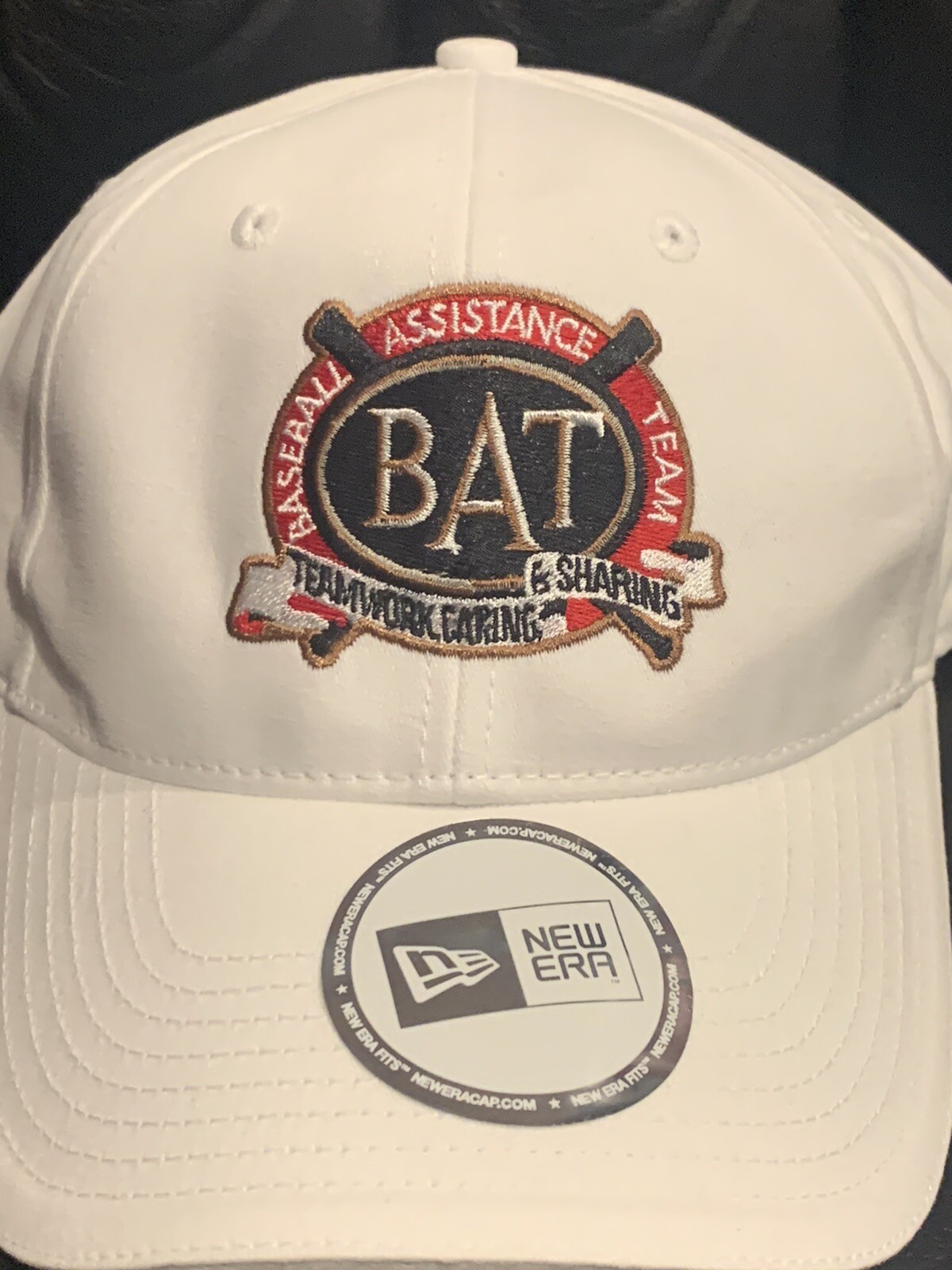 NEW ERA B.A.T BASEBALL ASSISTANCE TEAM HATWHITENEW YORK METS,SHEA