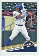 2015 Omaha Storm Chasers (Triple-A Kansas City Royals) Reymond Fuentes