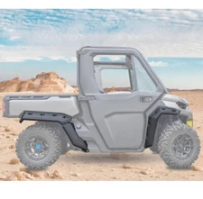 SAUTVS Heavy Duty Extended Front & Rear Fender Flares Kit Mud Flaps Mud