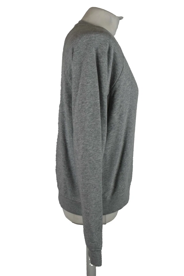 NIKE Gris Cuello Redondo Jersey Talla M Mujer Pullover Sudadera Ropa Deportiva Foto 2 de 4