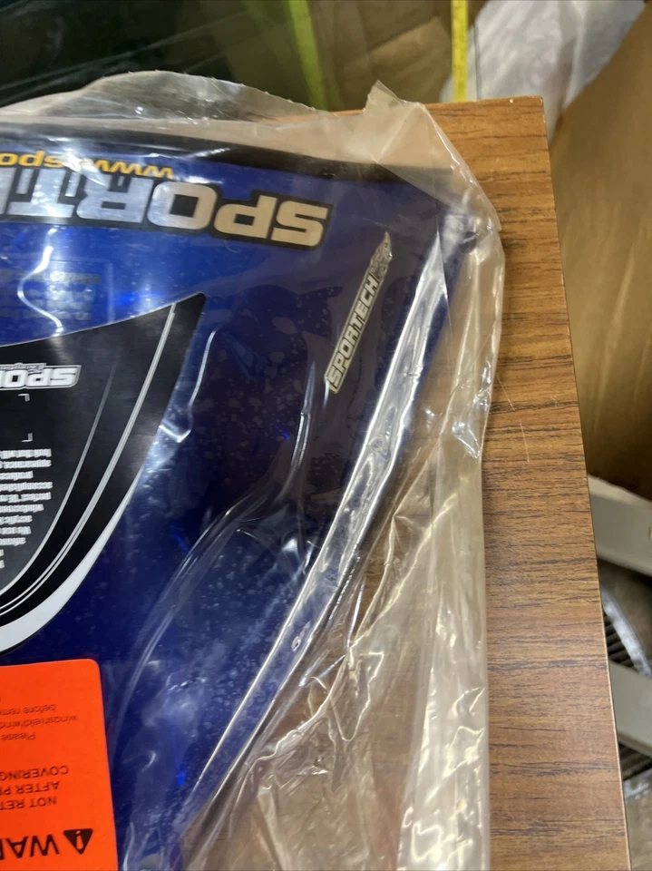 2005 铃木 GSXR 1000 Sportech 蓝色色调挡风玻璃 2301-0246 NOS — 第 2/4 张图片