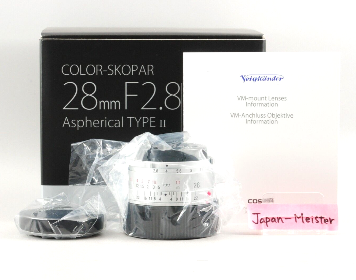 Color-Skopar 28mm f/2.8 Ⅱ VM US Stock Voigtlander COLOR-SKOPAR 28mm F2.8 Type II VM Leica M