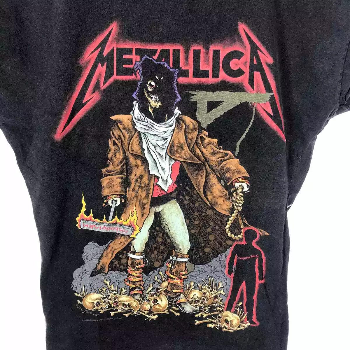 Vintage 90s Metallica So i Dub thee Unforgiven T Shirt Large | eBay