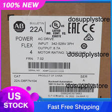 NEW Allen-Bradley 22A-D8P7N104 PowerFlex 4 3....