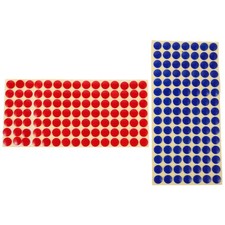 210 Pcs Indicator Label Bathroom Water Cold and Hot Stickers Signs