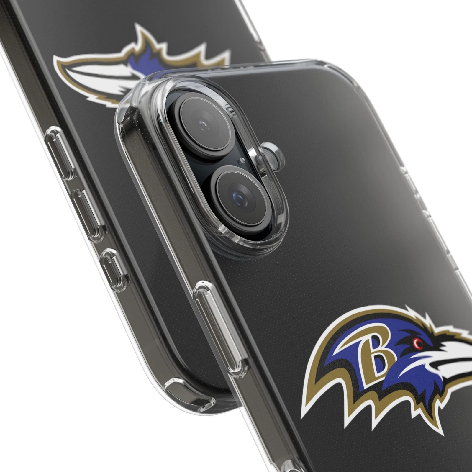 Baltimore Ravens Clear Phone Case for iPhone