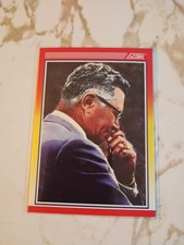 1990 Score - Vince Lombardi #603 No Curtis Mgt. Group Copyright on Back