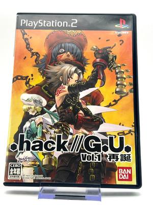 .hack// G.U. Vol 1 Rebirth PS2 BANDAI Sony Playstation 2 aus Japan