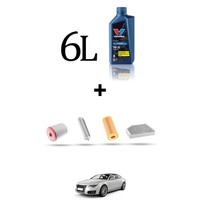 Hoffcar Set Service 4 Filter Und 6L ÖL FüR Audi A7 (4GA, 4GF) 3.0 Tdi 140Kw Von