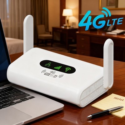 WiFi Router 4G CPE LTE 300 Mbit/s Drahtloser Router Mobile WiFi -Hotspot Router