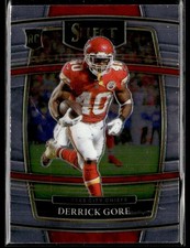 2021 Panini Select Derrick Gore Concourse RC #84 Kansas City Chiefs