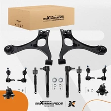 12Pcs Front Lower Control Arm Sway Bar Links for 2006-2011 Honda Civic K500069