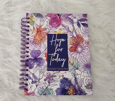 Hope for Today: Devotional Coloring Book by Majestic Expressions Hardcover Book