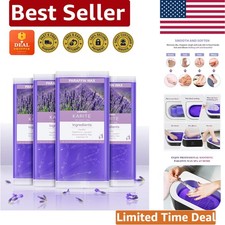Natural Lavender Paraffin Wax Beads - 4 Pack for Deep Hydration  Spa Treatments