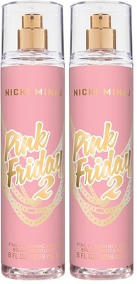 Nicki Minaj Pink Friday 2 for Women Body Mist, 8.0 oz 8 Fl Oz (Pack of 2)