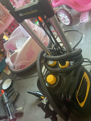 #ad McCulloch MC1385 Deluxe Canister Steam System $129.99