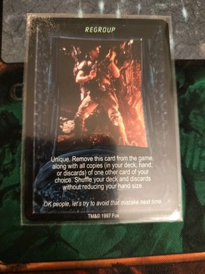 Aliens vs Predator AvP CCG TCG: Regroup