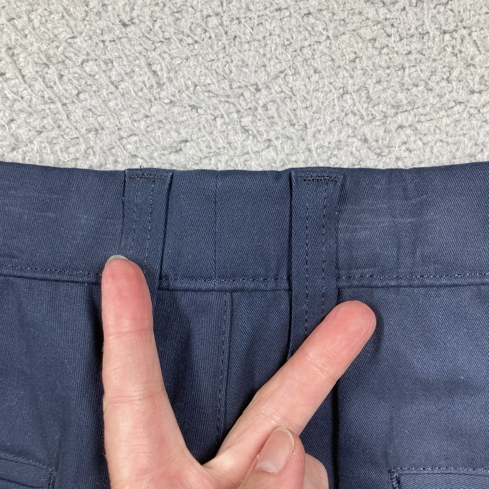 Pantalones Cortos Sonoma Grandes Para Hombre 52 Azul Frente Plano Ropa Flexible 9" Entrepierna Cómoda Elastizada NUEVO Foto 2 de 4