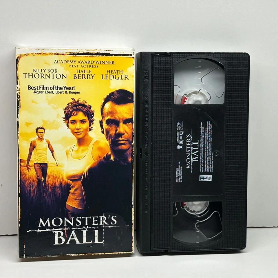 Monster's Ball VHS 2001 Tape Drama Original Release Lions Gate Home Ent. Foto 3 de 4