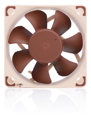Noctua NF-A6x25 FLX, Premium Quiet Fan, 3-Pin (60mm, Brown)