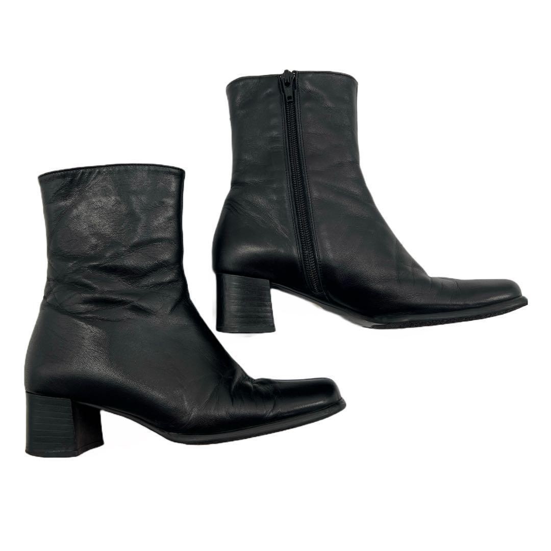 Stivali Yves Saint Laurent autentici in pelle colore nero taglia 34 5 donna