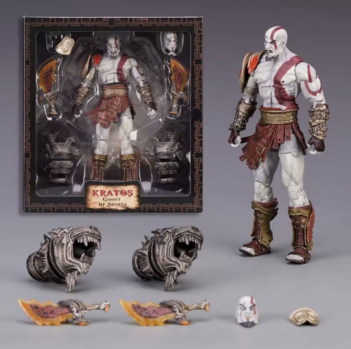 Neca God Of War Ghost Of Sparta Kratos Action Figure | eBay