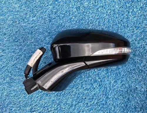 2013-2014 Ford Fusion Left Driver Side View Door Mirror Heated Black Oem