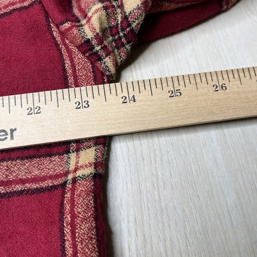 Urban Native Era Oversized Plaid Flannel Button Up Shirt Men Size Small USA - Picture 14 of 14