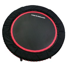48" Mini Fitness Trampoline Rebounder Exercise Equipment, Red Open Box