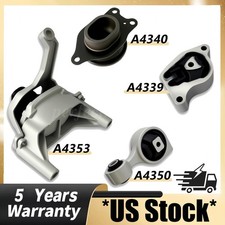 4pcs Engine Motor Trans Mount Auto Set For 2007-2017 Nissan Altima 2.5l Cvt 4pcs Engine Motor Trans Mount Auto Set For 2007-2017 Nissan Altima 2.5l Cvt