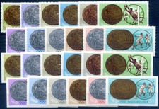 Sport. 1965 Tokyo Olympics. Medals.