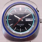 Vintage 1971 Seiko Bell-Matic Mens Watch Stainless Steel Day Date 4006-6027 17 J