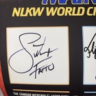 Jacob Fatu vs Vikingo vs Speedball Mike Bailey Signed 16x20 Poster WWE AAA AEW — photo 2