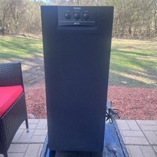 ヤマハ　YST-SW225　　高級Peerless　パッシブラジエーター搭載 Yamaha YST-SW225 Powered subwoofer at Crutchfield