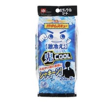 LEC 40 Sheets Body Cooling Wipes 20 Sheets x2