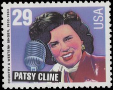 US Scott # 2772, Patsy Cline, Country & Western Singer, 1993 29¢ Stamp, MNH