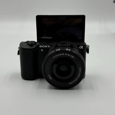 Sony Alpha A5100 with 16-50mm Lens Kits-24.3MP 180 Flip Screen with Flash-Black