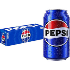 Pepsi Cola Soda Pop, 12 fl oz, 12 pack Cans - Free Shipping