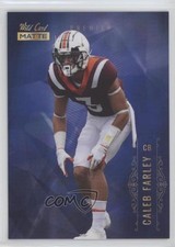2021 Wild Card MATTE Retail Chase Blue Caleb Farley #MBC-16 Rookie RC 1d3. rookie card picture