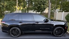 21x9 Jeep Grand Cherokee Factory OEM Wheels, 5 Bolt Pattern (black, set of 4)