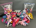 Large Variety Of Vintage Barbie & Clone Clothing And Shoes/Boots Accessories Lot